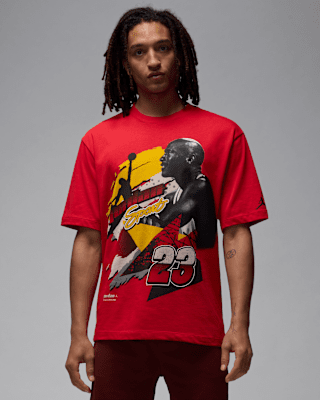 Tシャツ・カットソー Nike Jordan Men's Crew Neck T-Shirt IB8263-100 Jordan Men's Crew-Neck T-Shirt. Nike JP